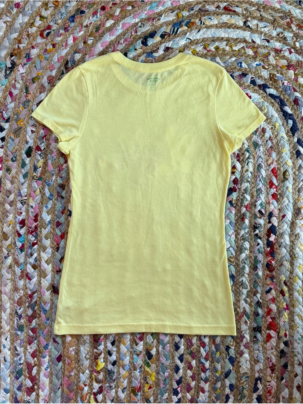 Y2K Butter Yellow' 'Get a Grip' Graphic Tee - Picture 4 of 5
